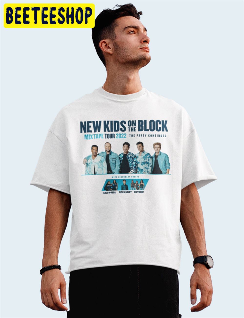 New Kids On The Block Mixtape Tour 2022 The Party Continues Unisex T-Shirt