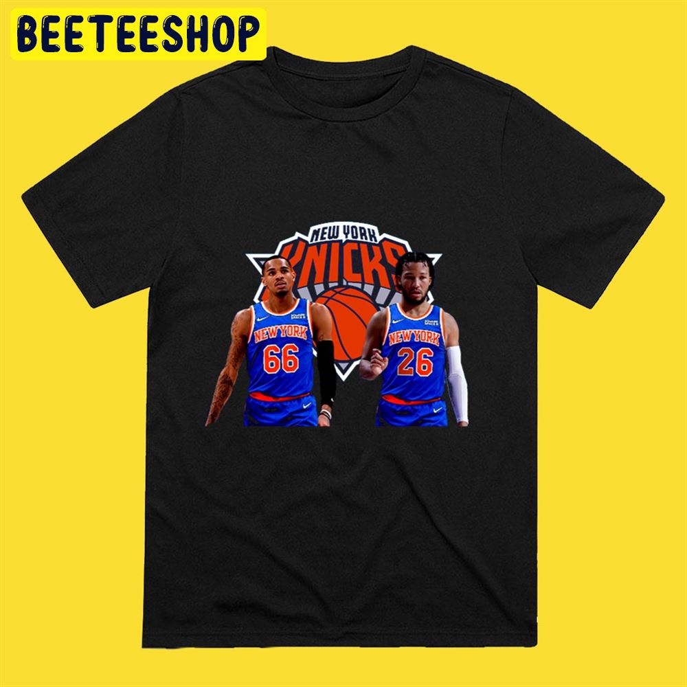 New York Knicks Dejounte Murray And Jalen Brunson Backcourts Unisex T-Shirt