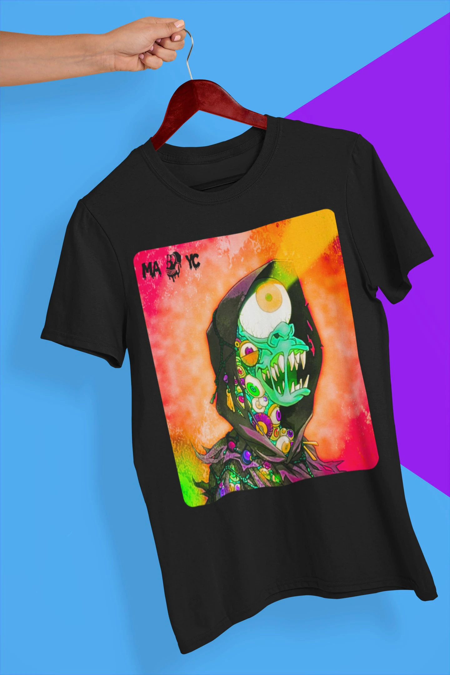 Nft Fan Mayc Mutant Ape Inspired Halloween Unisex T-Shirt