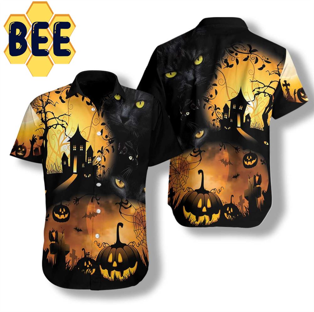 Night Halloween Hawaiian Shirt