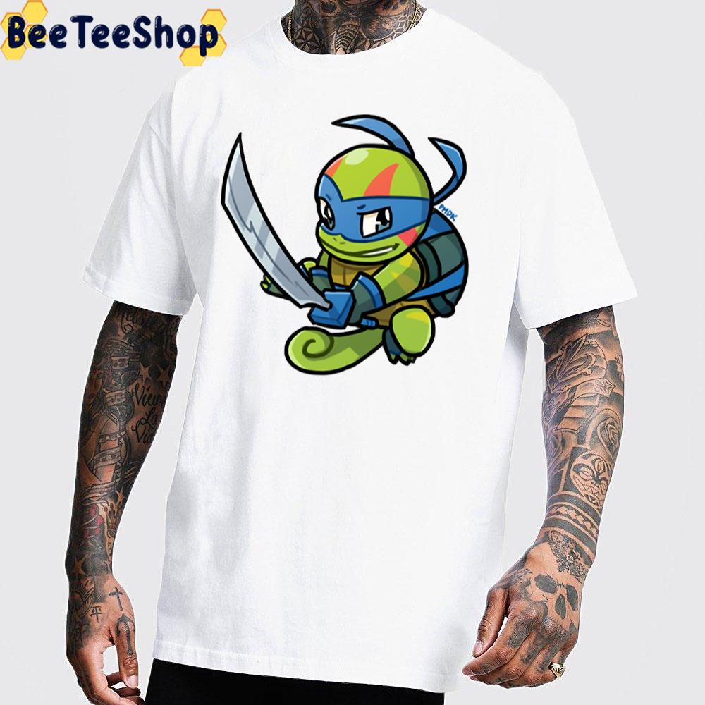 Ninja Squirtle Leonardo Unisex T-Shirt