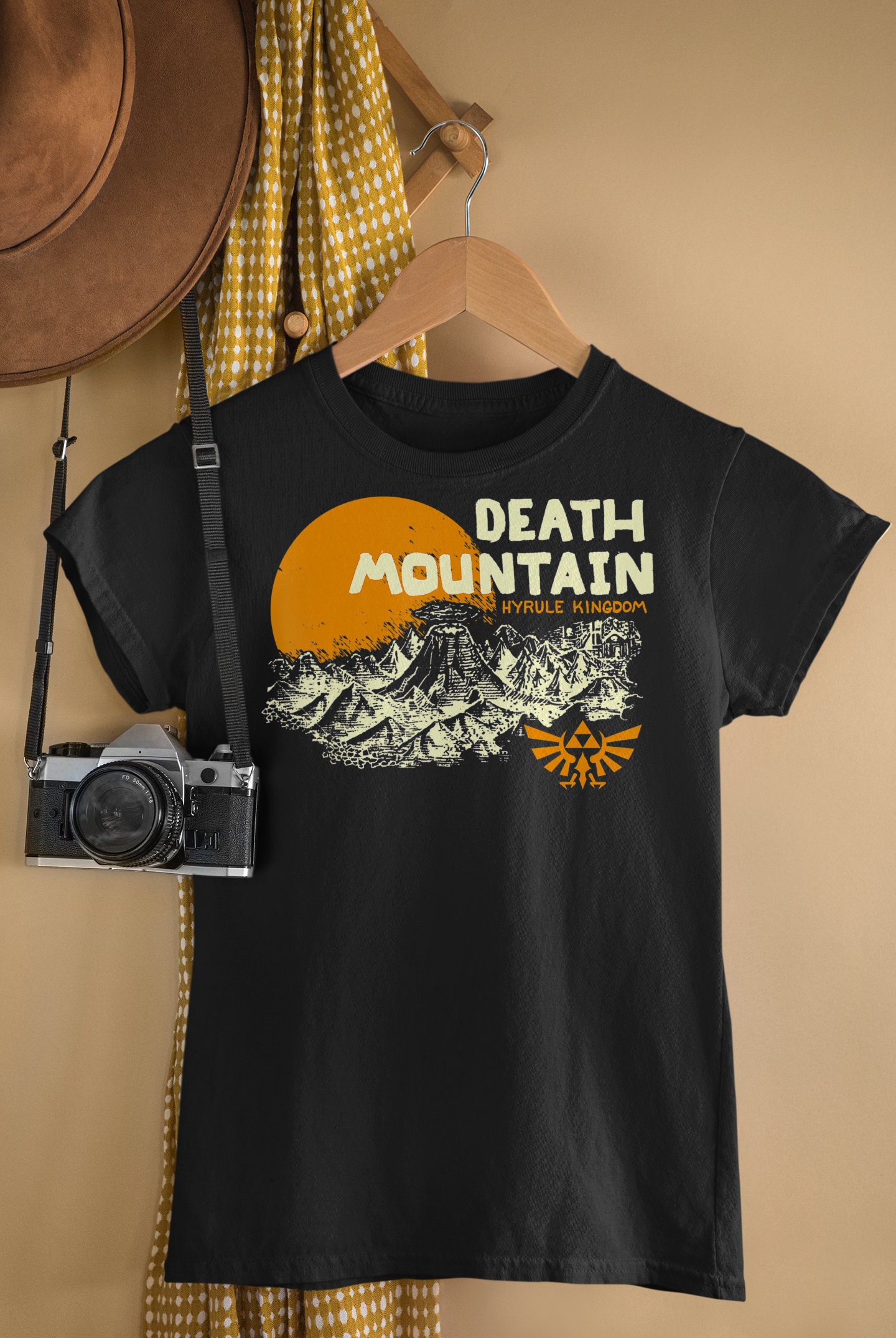 Nintendo Legend Of Zelda Hyrule Death Mountain Scenery Unisex T-Shirt