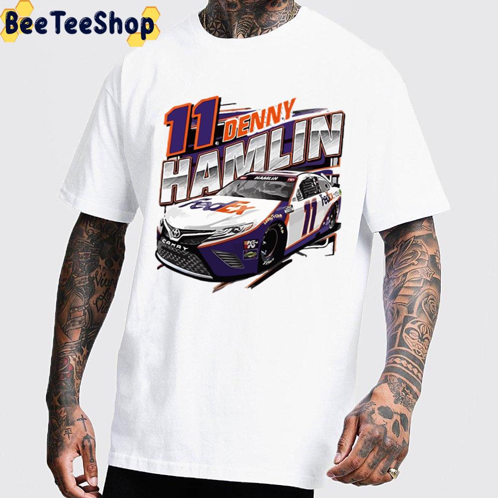 No 11 Driver Denny Hamlin Racing Unisex T-Shirt