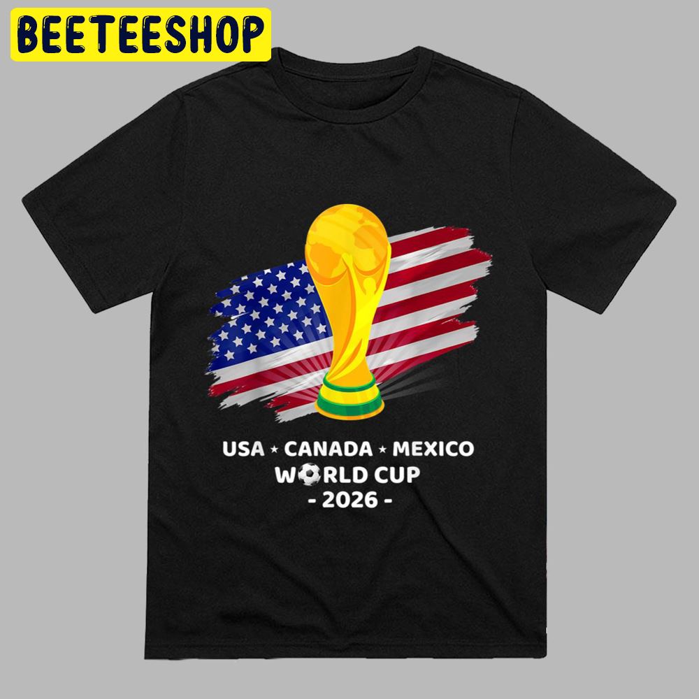 North America 2026 Canada USA Mexico Football Unisex T-Shirt