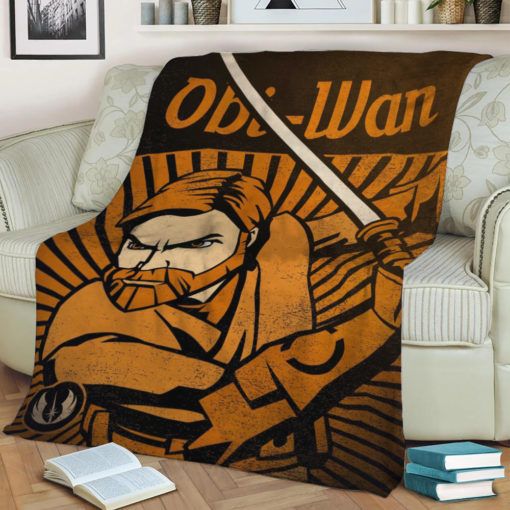 Obi-Wan Best Seller Fleece Blanket Throw Blanket Gift