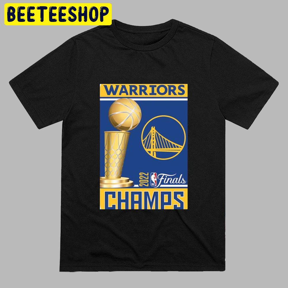 Official Golden State Warriors Wincraft 2022 NBA Finals Champions Unisex T-Shirt