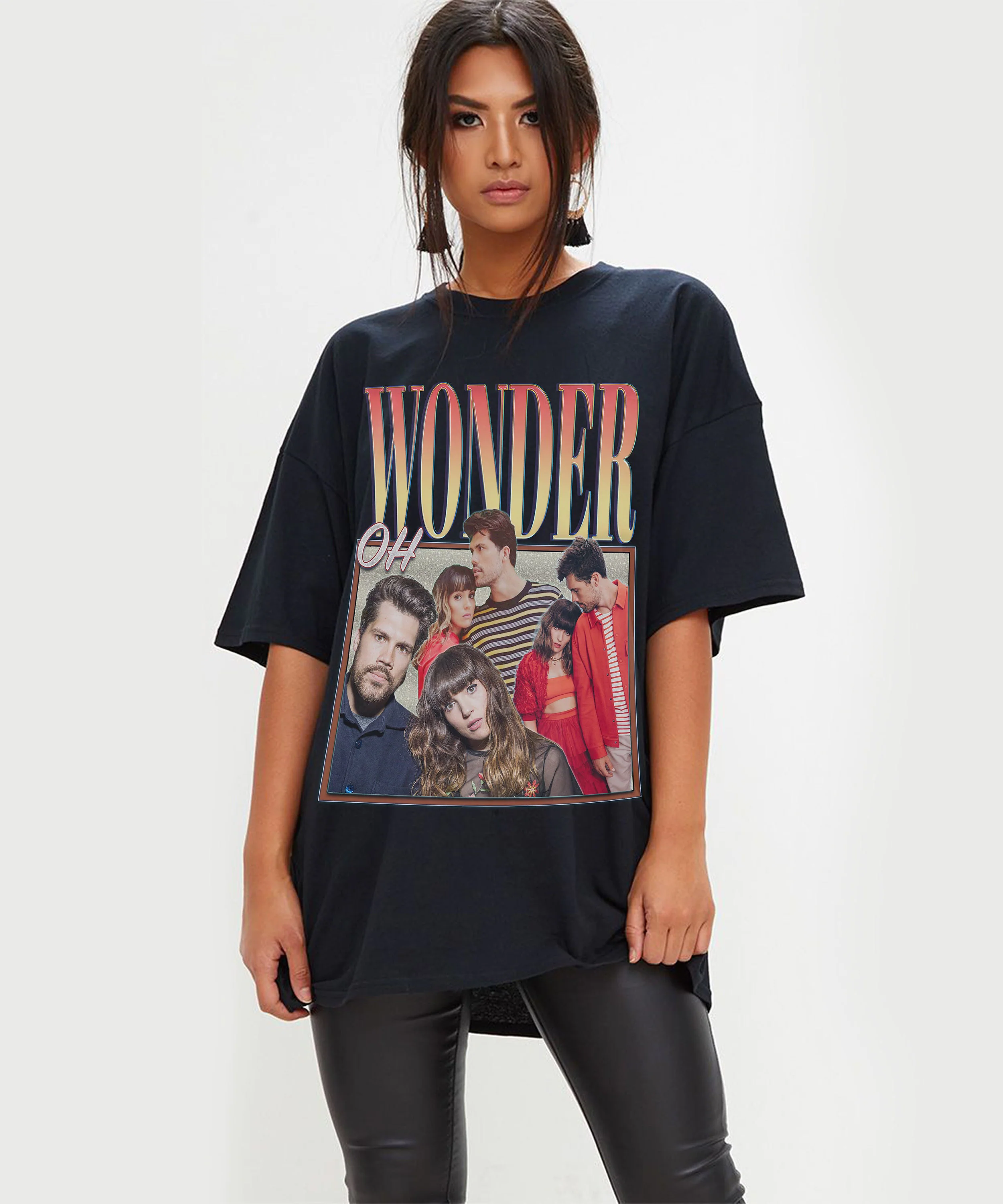 Oh Wonder Retro Vintage Art Unisex T-Shirt