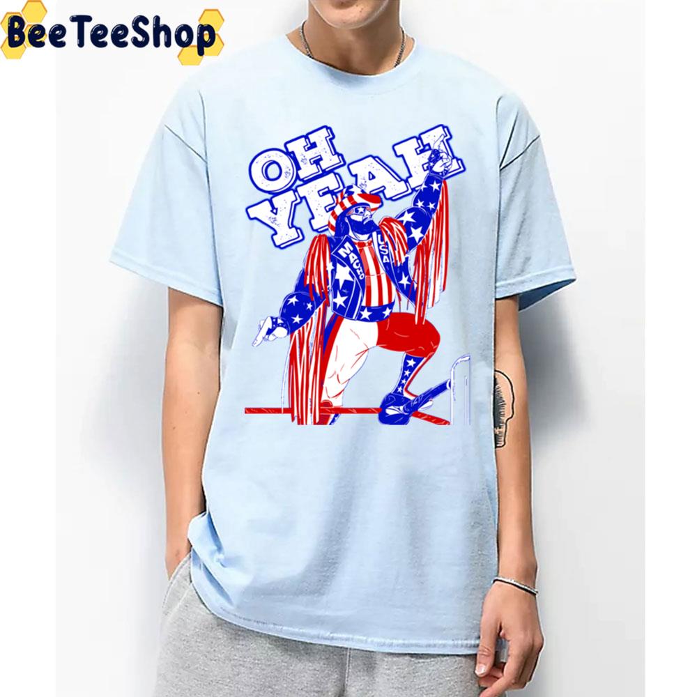 Oh Yeah Macho Man America Unisex T-Shirt