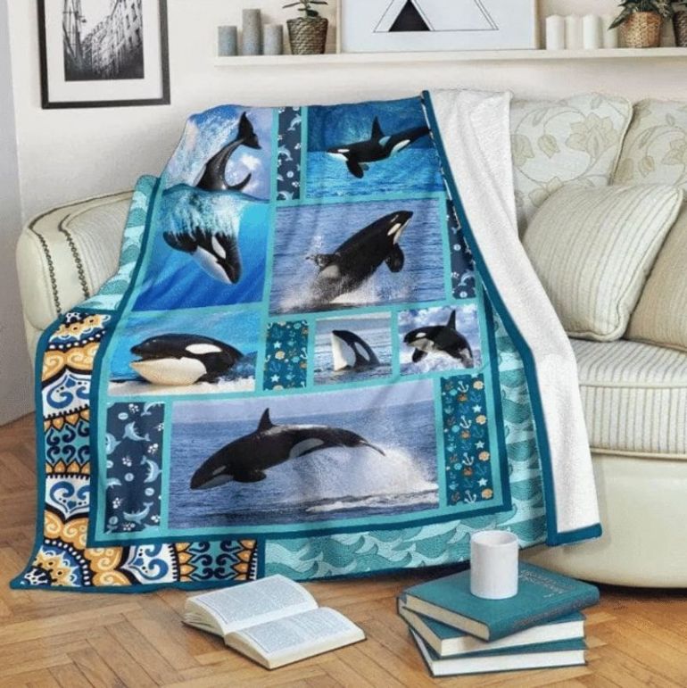 Orca Premium Comfy Sofa Throw Blanket