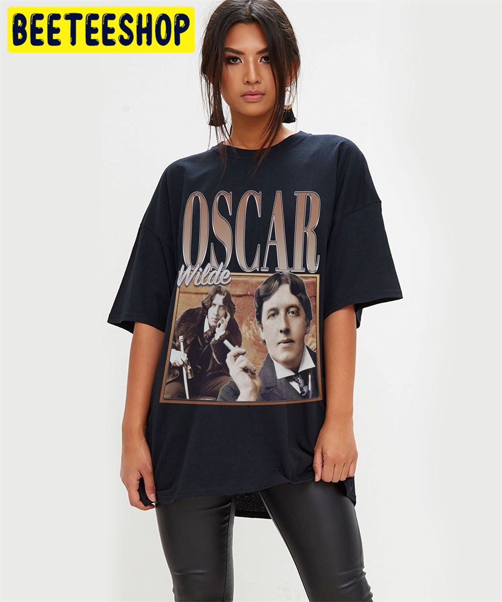 Oscar Wilde Retro Vintage Art Unisex T-Shirt