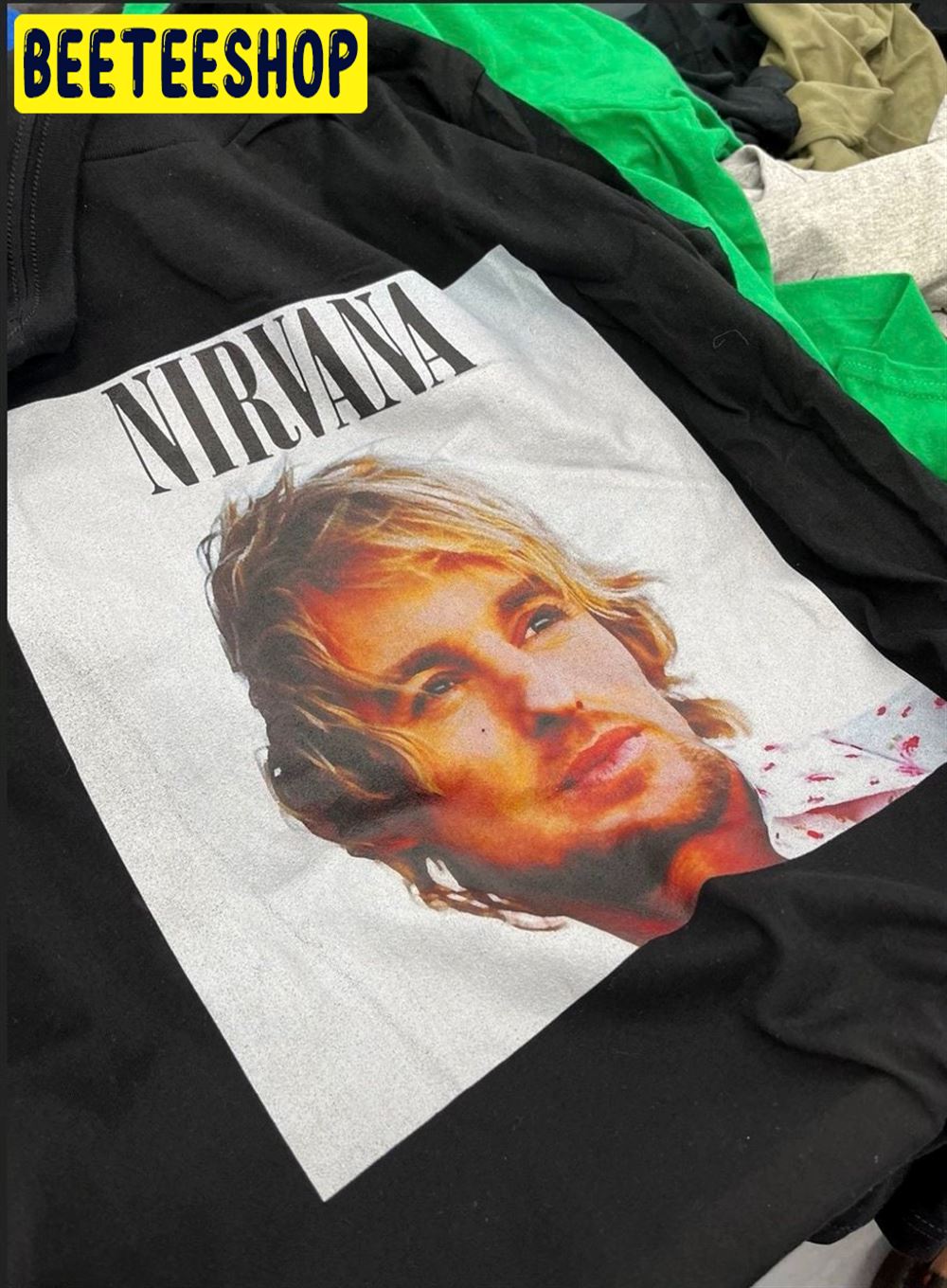 Owen Wilson Nirvana 90s Vintage Unisex T-Shirt