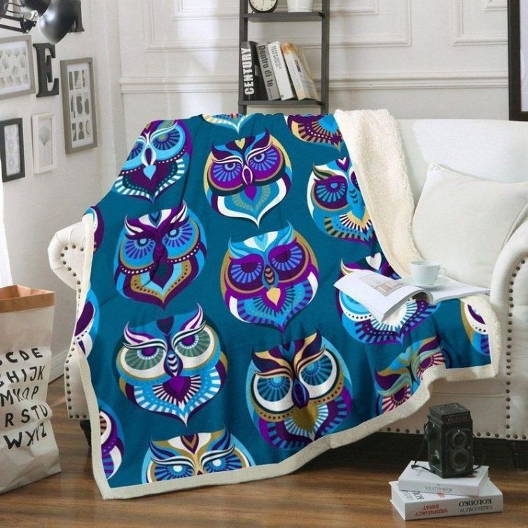 Owl Lover Premium Comfy Sofa Throw Blanket