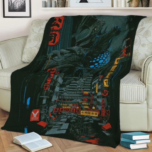 Pacific Rim Fleece Blanket Throw Blanket Gift 3