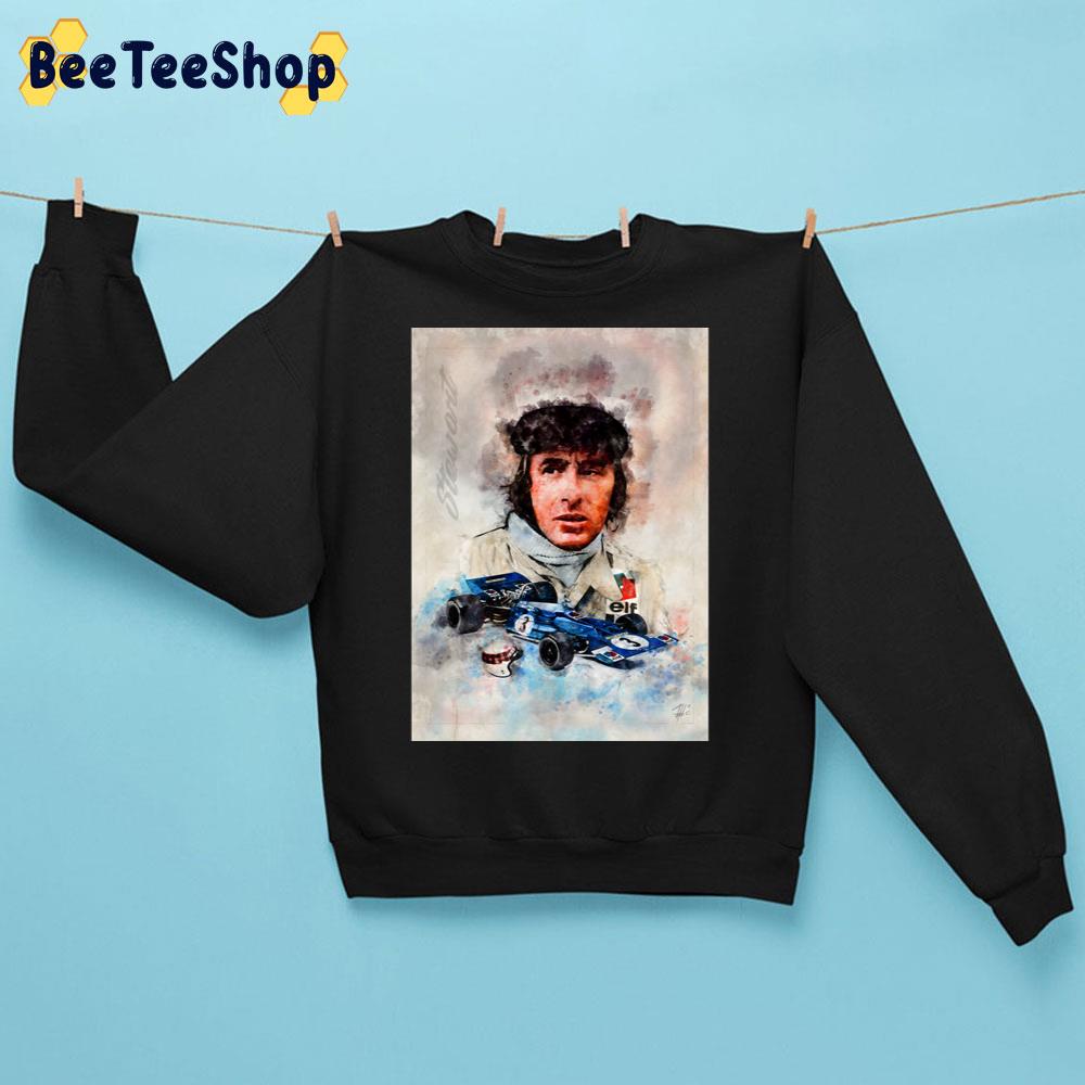 Painting Art Sir Jackie Stewart Racing Unisex Sweatshirt