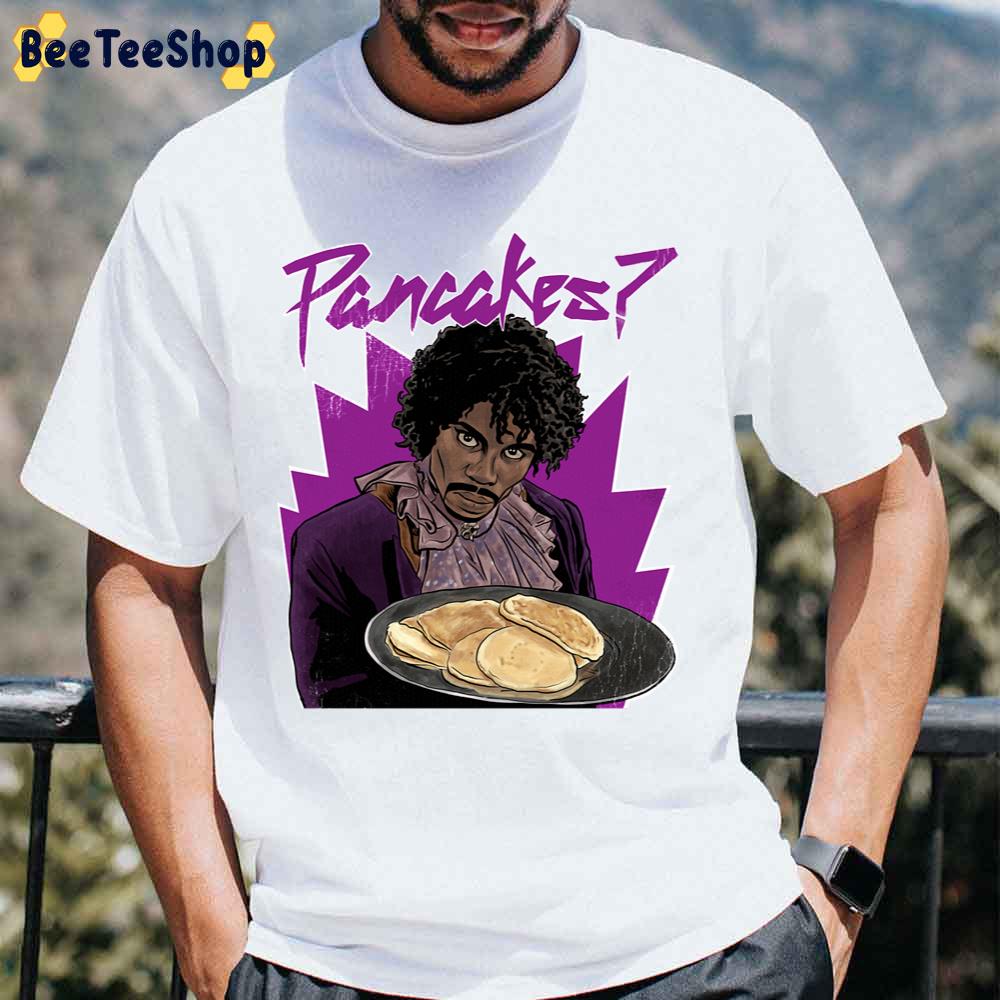 Pancakes Purple Art Unisex T-Shirt