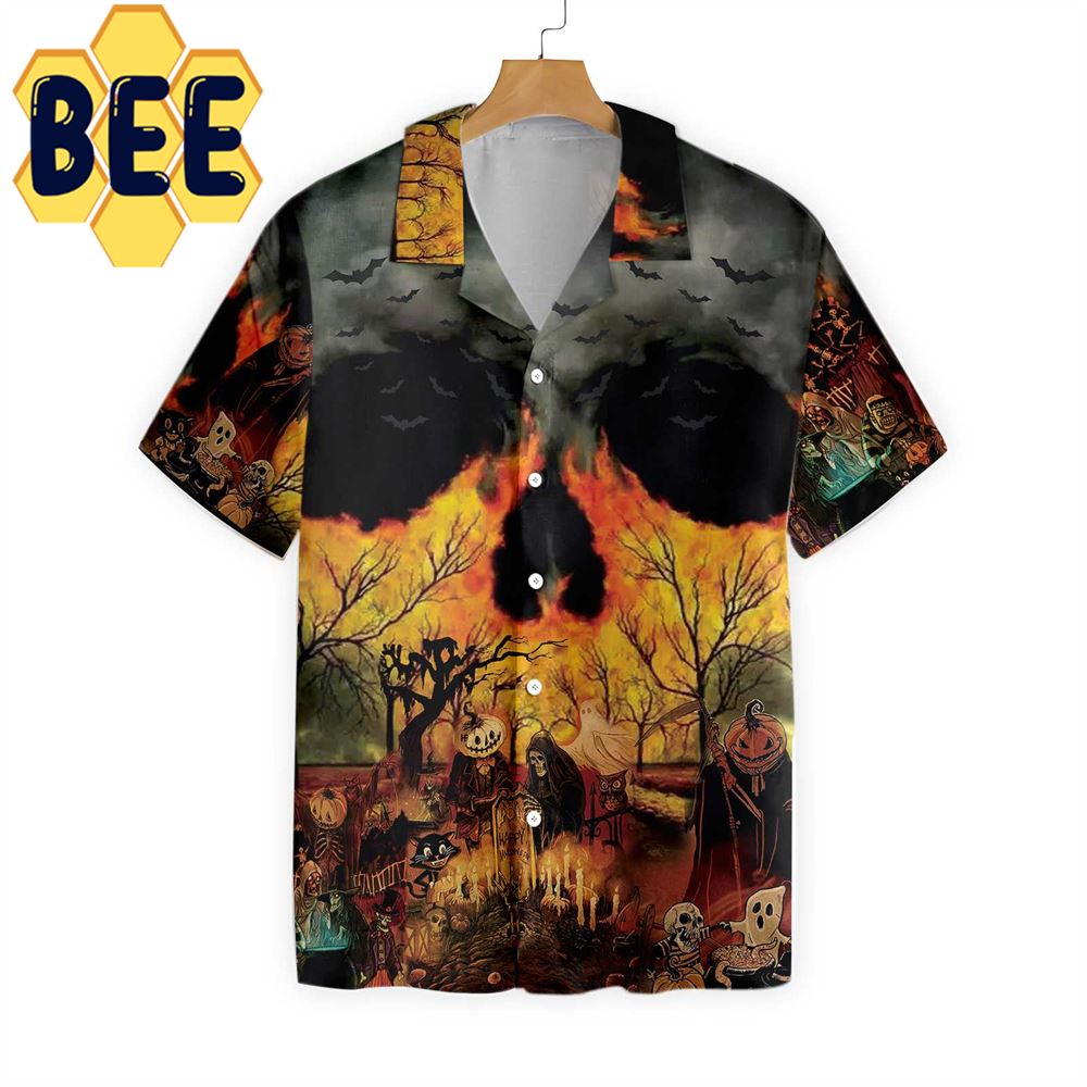 Party At Halloween Night Hawaiian Shirt - Beeteeshop