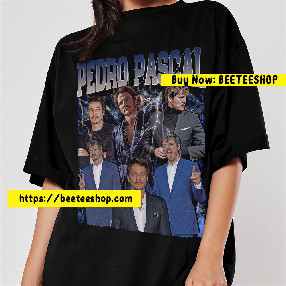 Pedro Pascal American Actor Movie Vintage Unisex T-Shirt