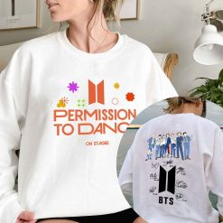 Permission To Dance On Stage Las Vegas Bts 2022 Online Concert Unisex Sweatshirt