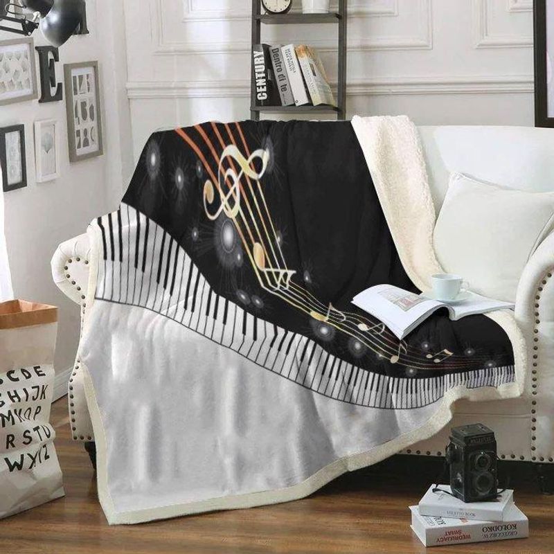 Piano Player Piano Lover Premium Comfy Sofa Throw Blanket