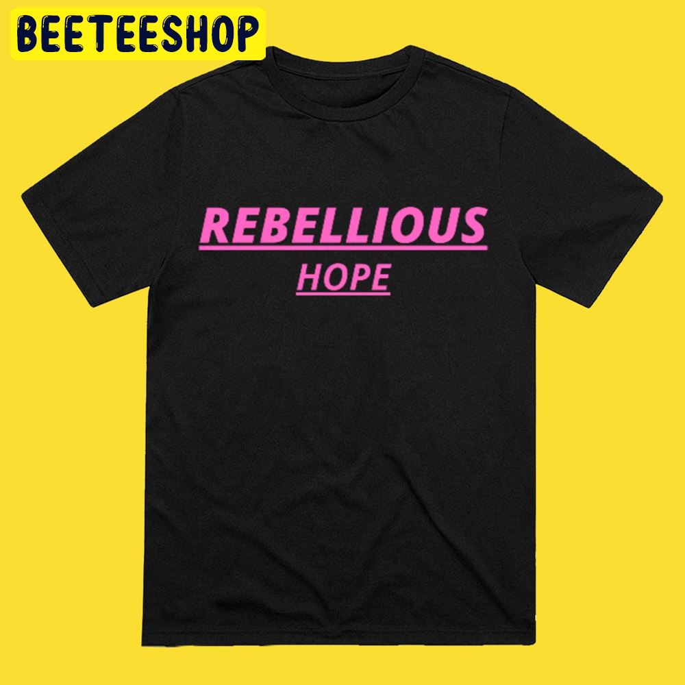 Pink Art Rebellious Hope Bowel Babe Unisex T-Shirt