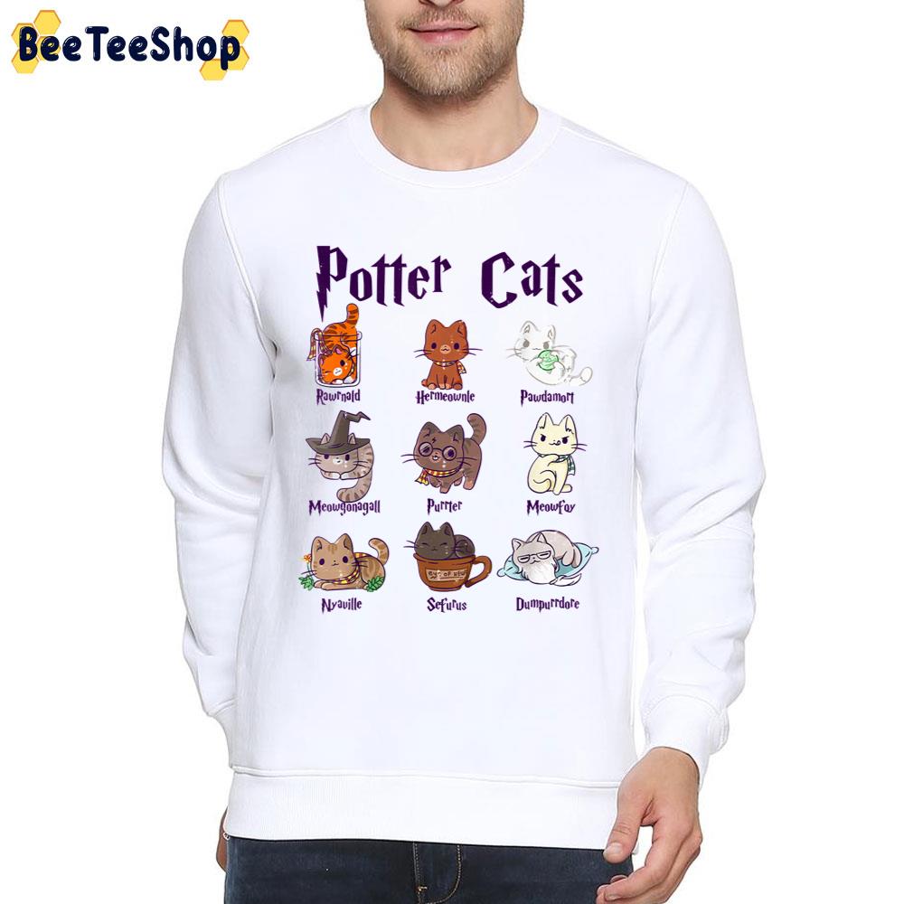 potter cats hoodie