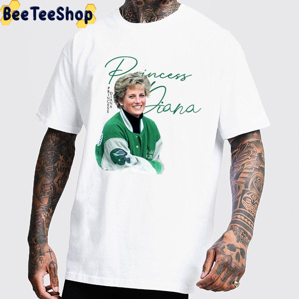 Princess Diana The Philadelphia Eagles Jacket Unisex T-Shirt