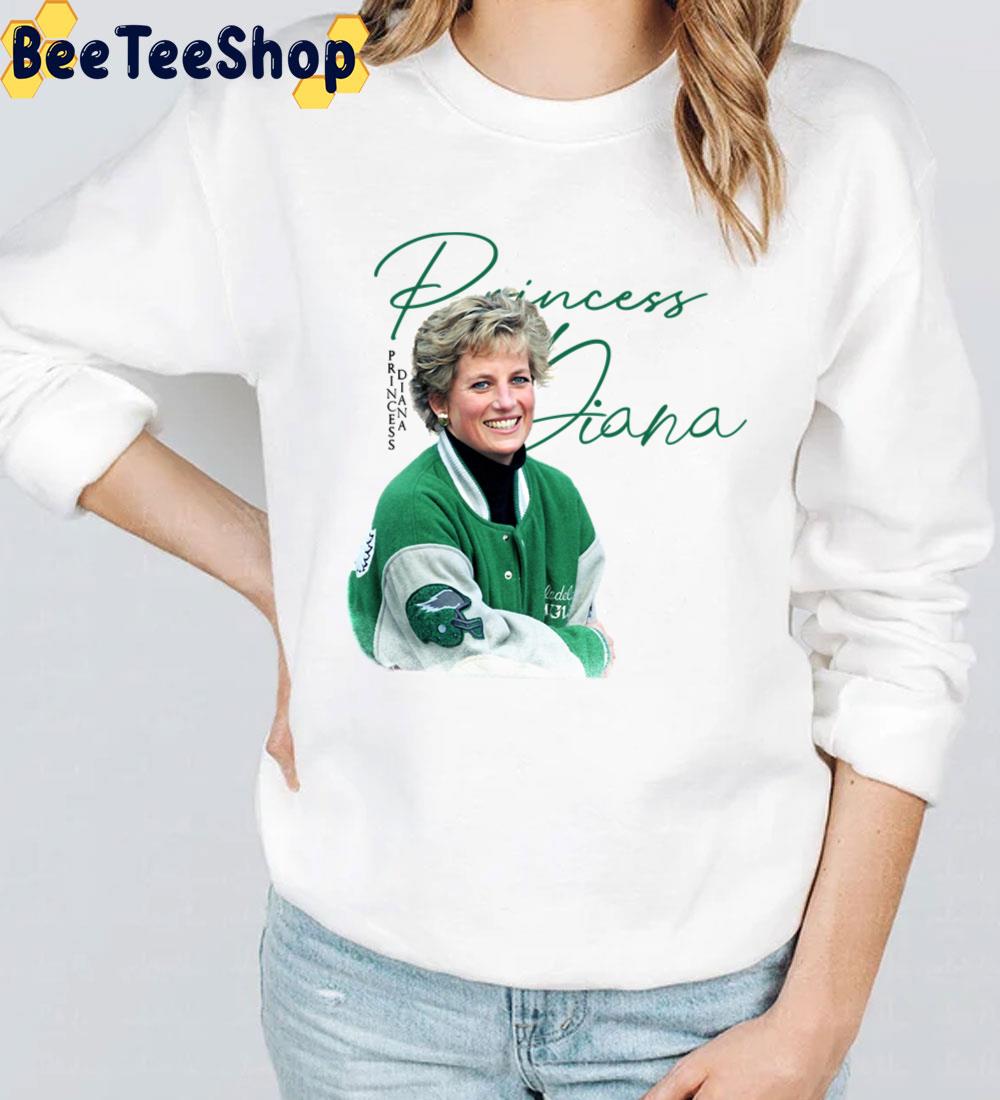 Princess Diana The Philadelphia Eagles Jacket Unisex Sweatshirt - Trends  Bedding