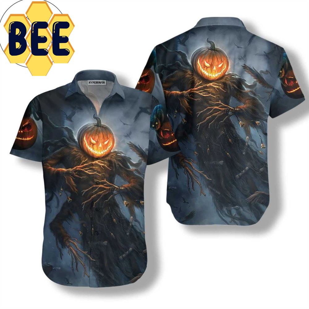 Pumpkin Cat Monster Halloween Hawaiian Shirt