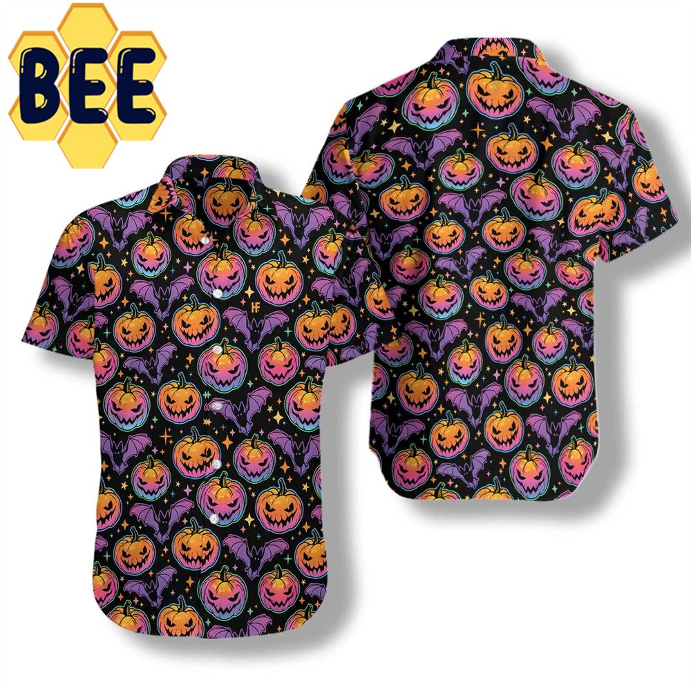 Pumpkin Halloween Hawaiian Shirt