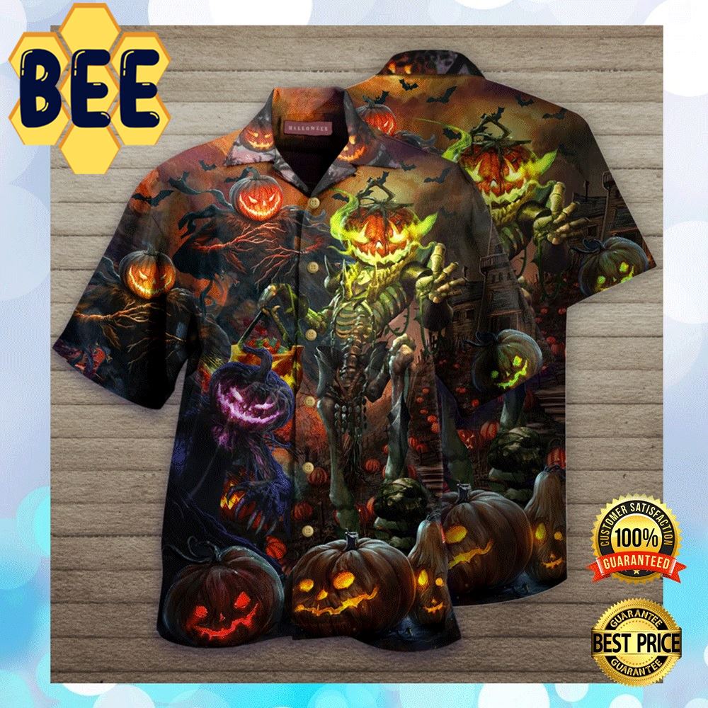 Pumpkin King Halloween Hawaiian Shirt