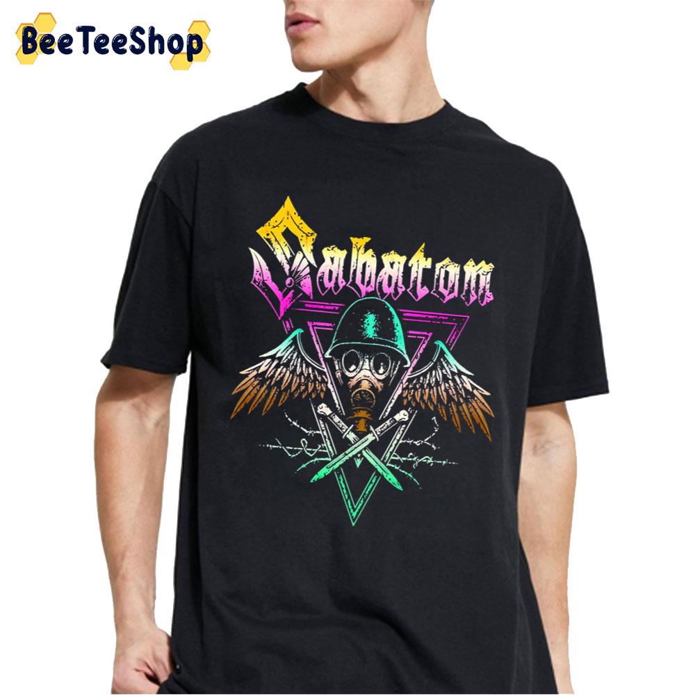 Purple Gradation Sabaton Uy Sabaton Tour Unisex T-Shirt