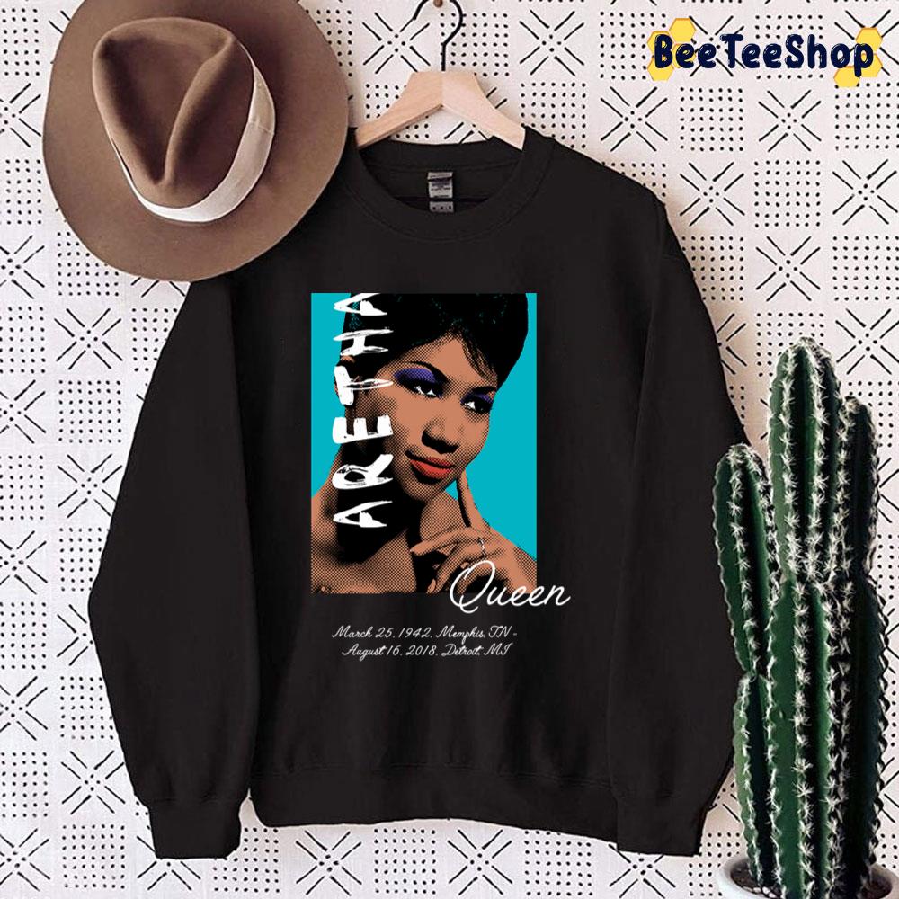 Queen Of Soul Rip Aretha Franklin Unisex Sweatshirt