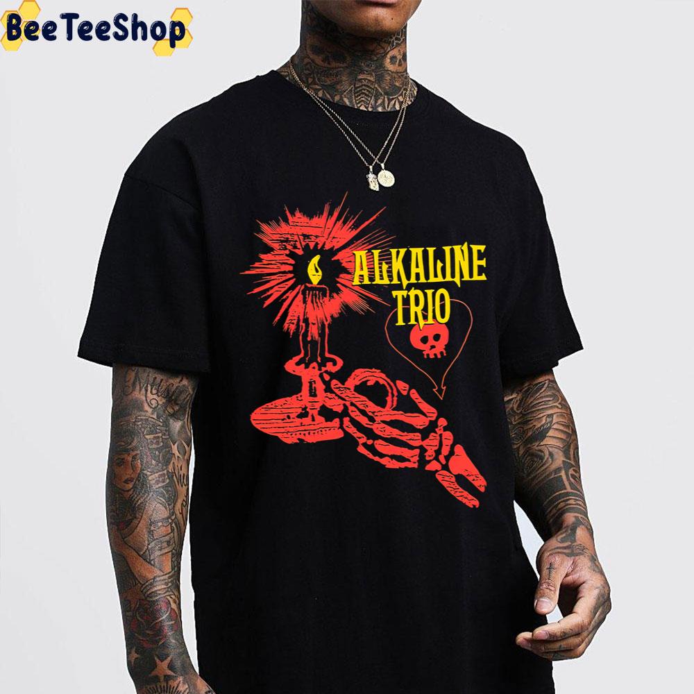 Red Candle Alkaline Trio Band Unisex T-Shirt