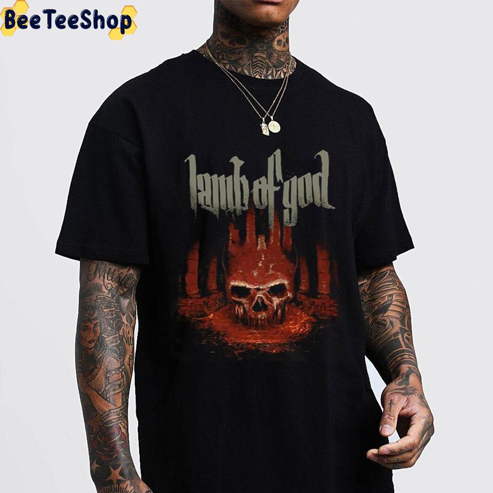 Res Skull Art Lamb Of God Band Unisex T-Shirt