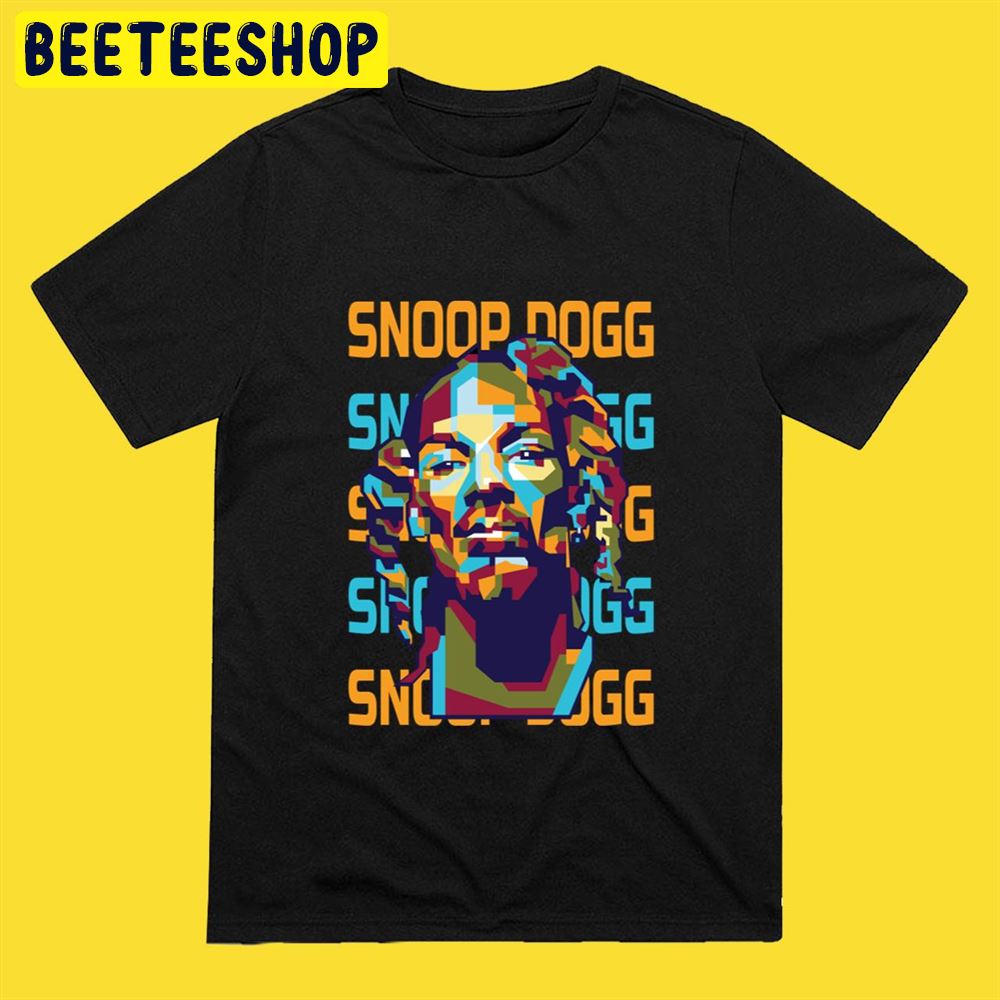 Retro Abstract Snoop Dogg In WPAP Unisex T-Shirt