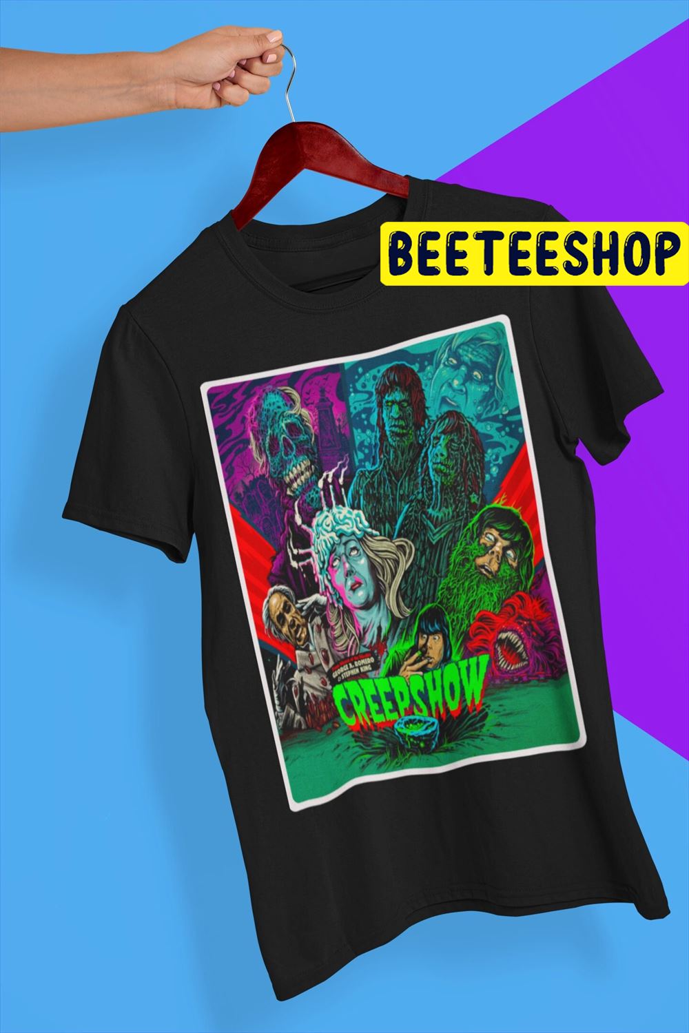 Retro Art Creepshow Halloween Unisex T-Shirt