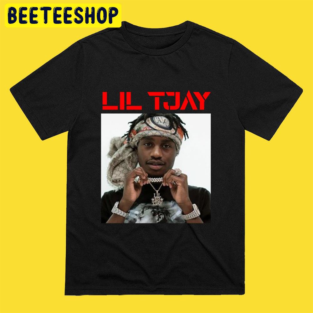 Retro Art Lil Tjay Rapper Unisex T-Shirt