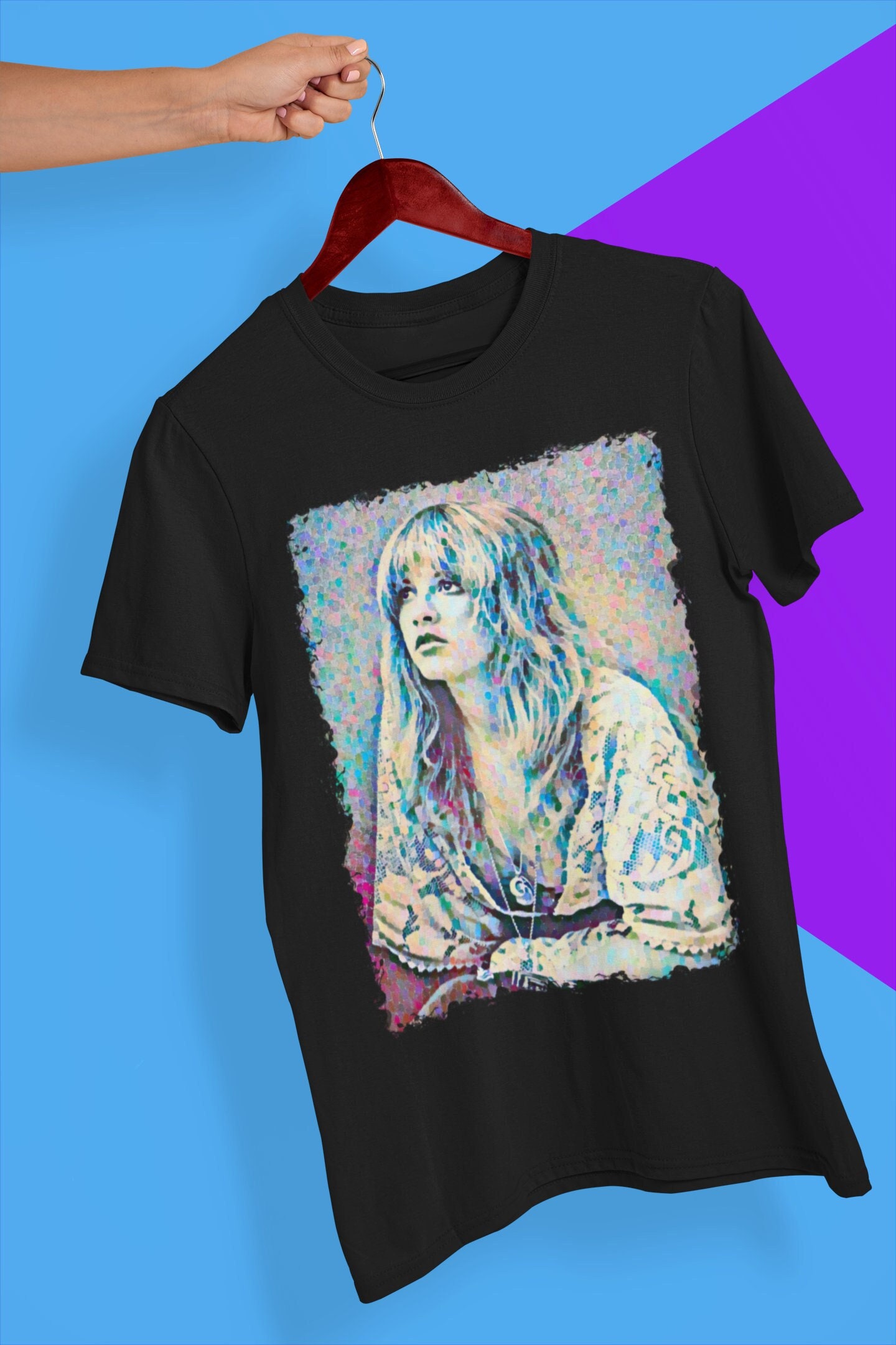 Retro Art Stevie Nicks Halloween Unisex T-Shirt