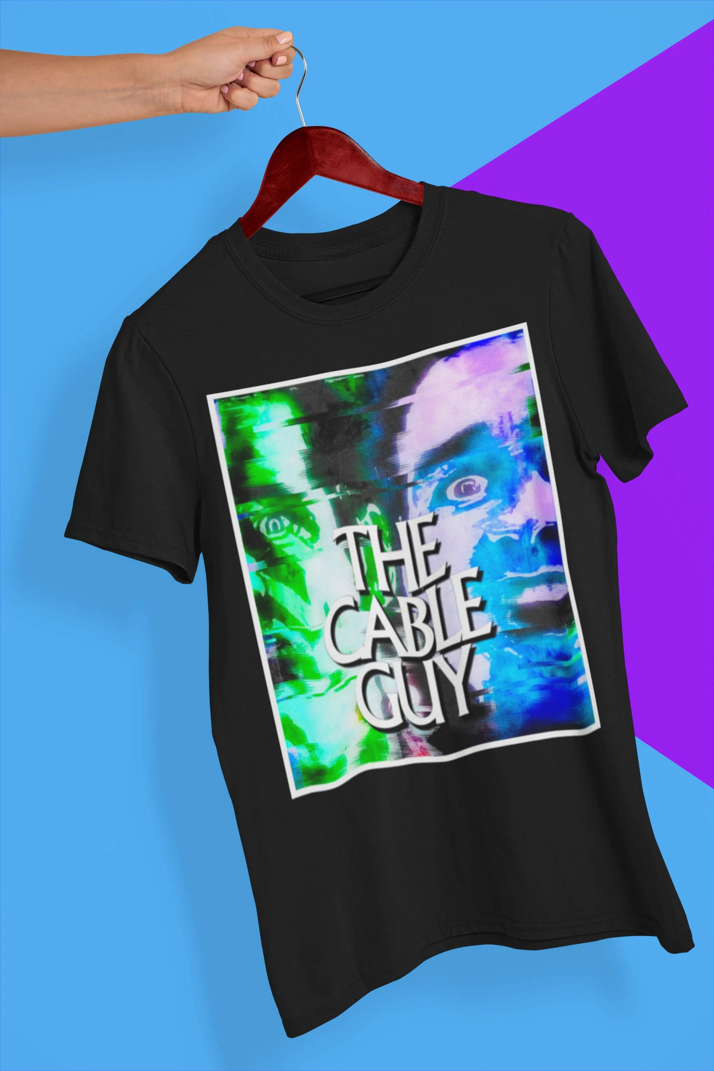 Retro Art The Cable Guy Halloween Unisex T-Shirt