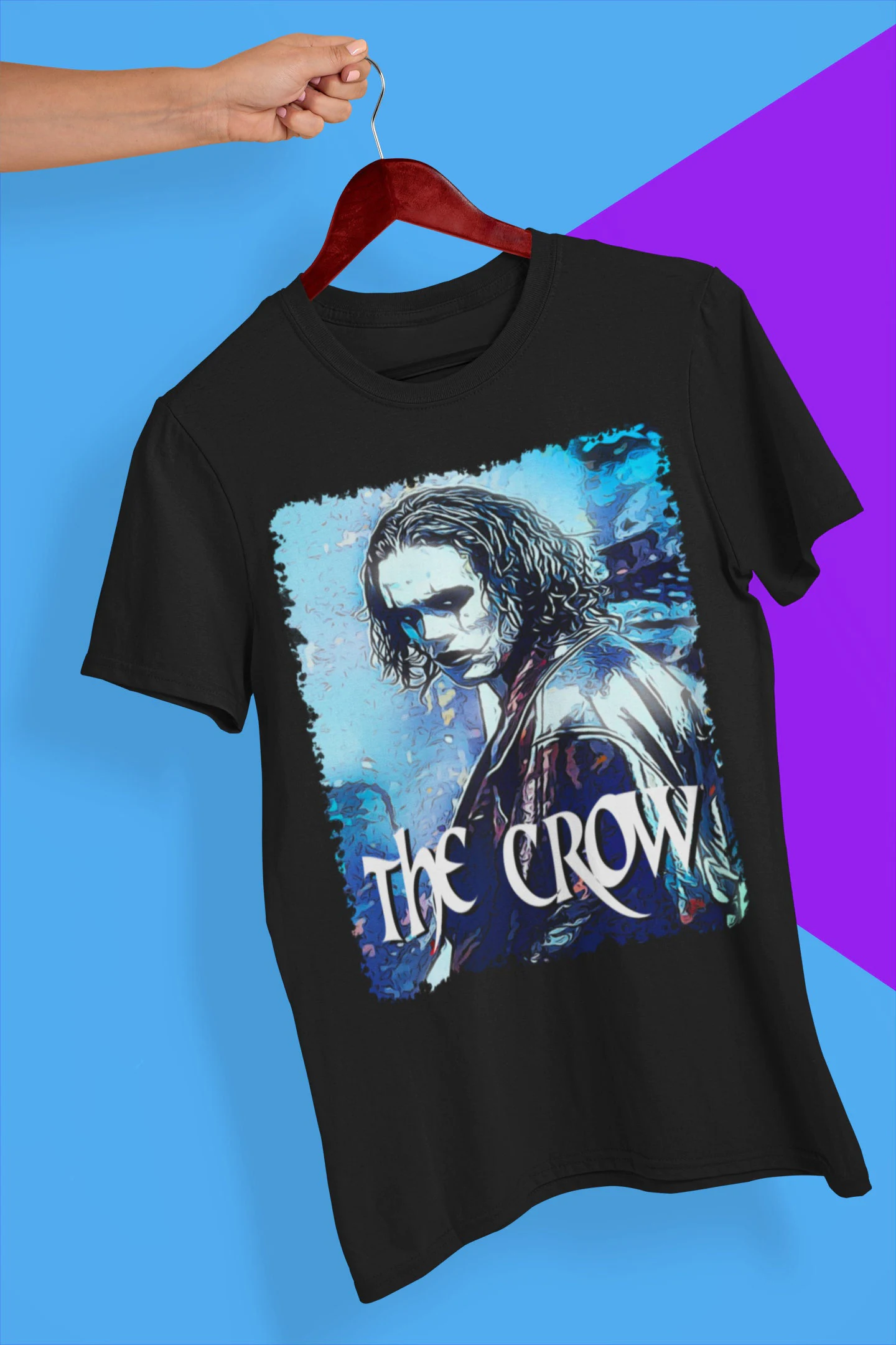 Retro Art The Crow Movie Halloween Unisex T-Shirt