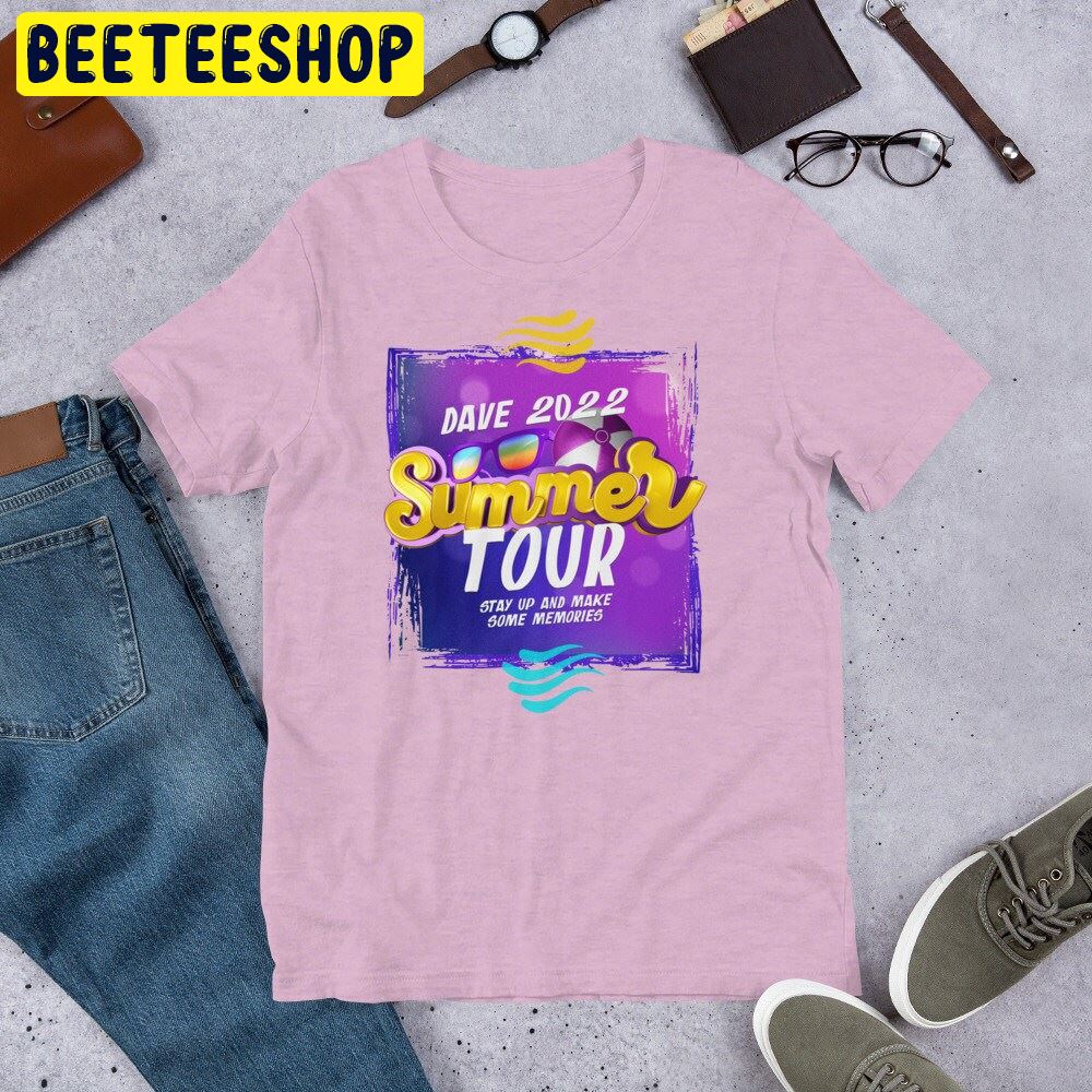 Retro Dave Summer 2022 Tour Make A Bomb Of Love Blow It Up Unisex T-Shirt