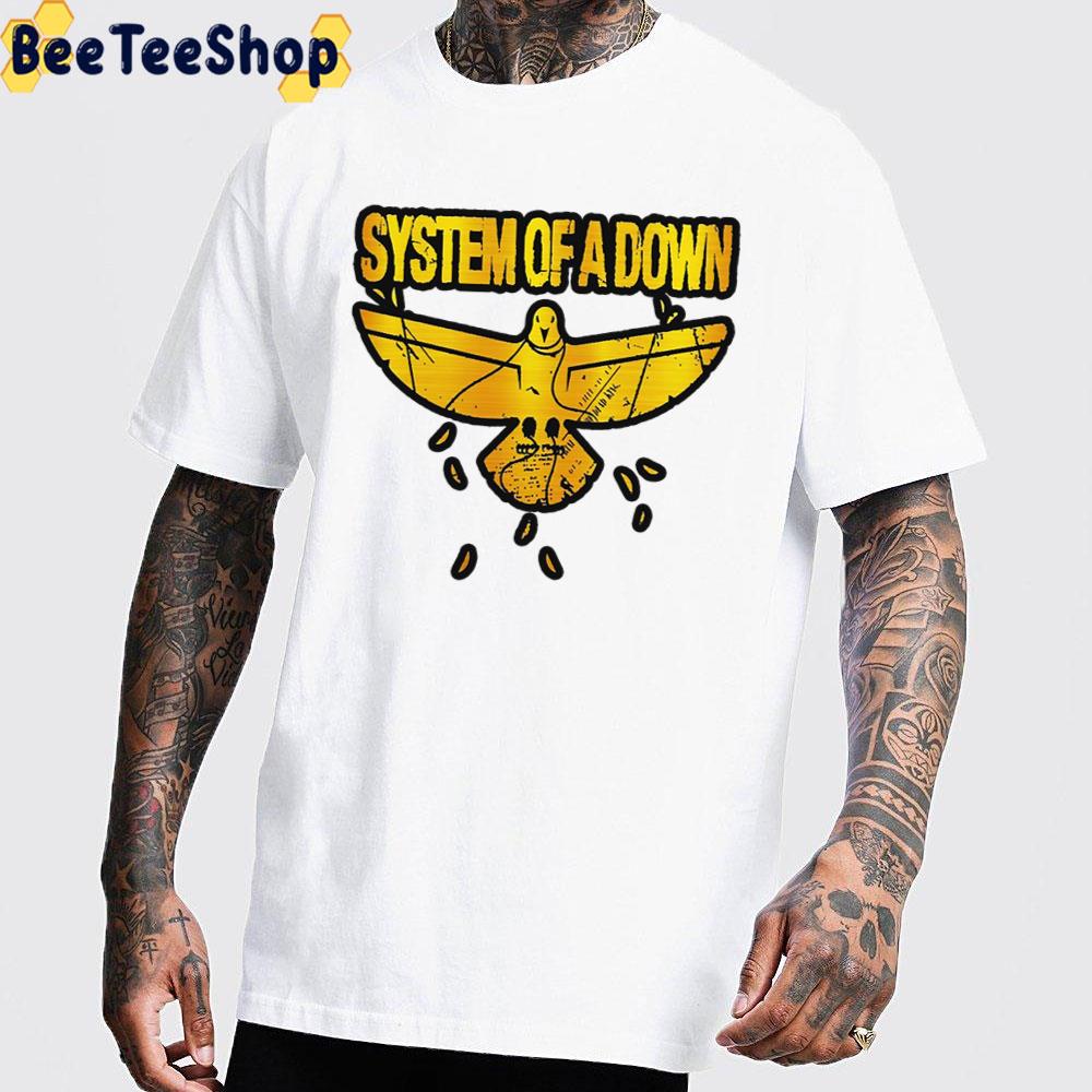 Retro Dove System Of A Down Band Unisex T-Shirt