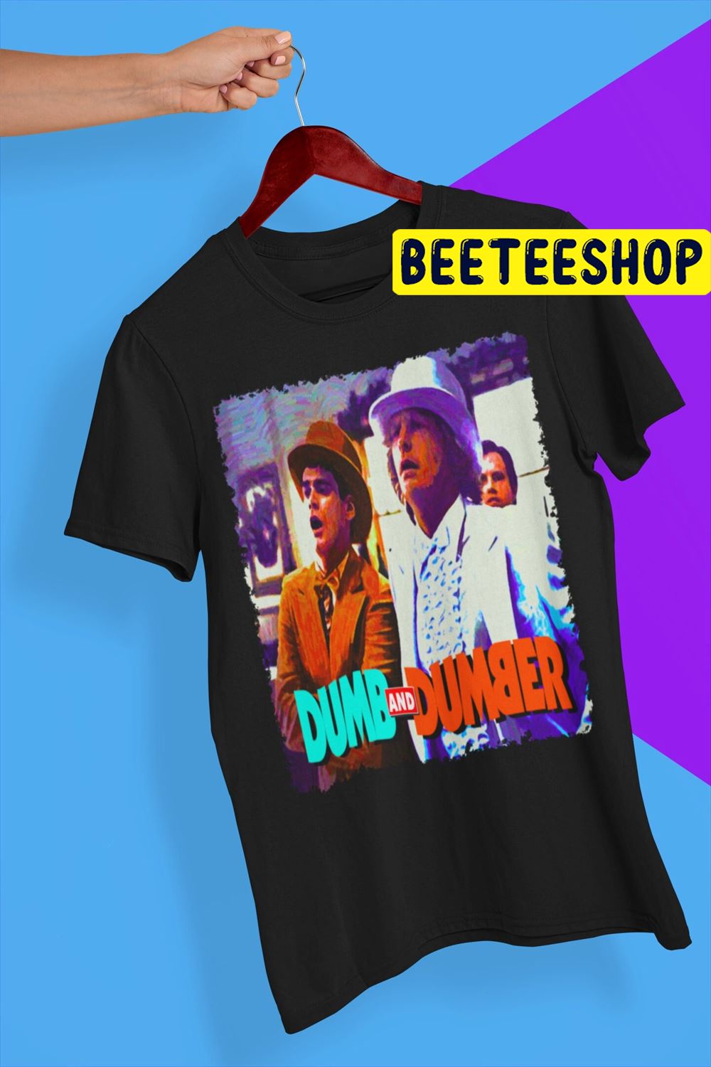 Retro Dumb And Dumber Halloween Unisex T-Shirt