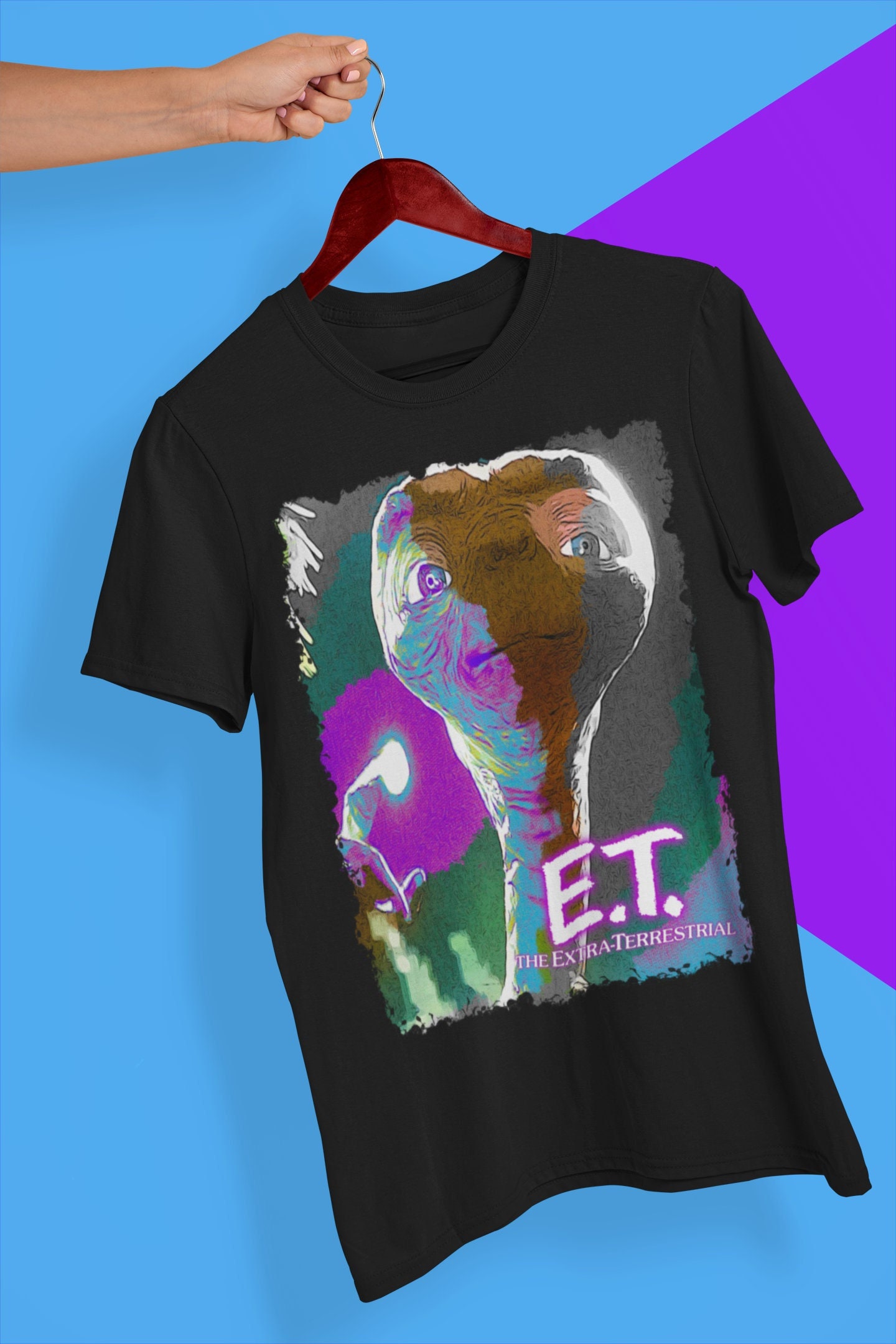 Retro Et The Extra-Terrestrial Halloween Unisex T-Shirt - Beeteeshop