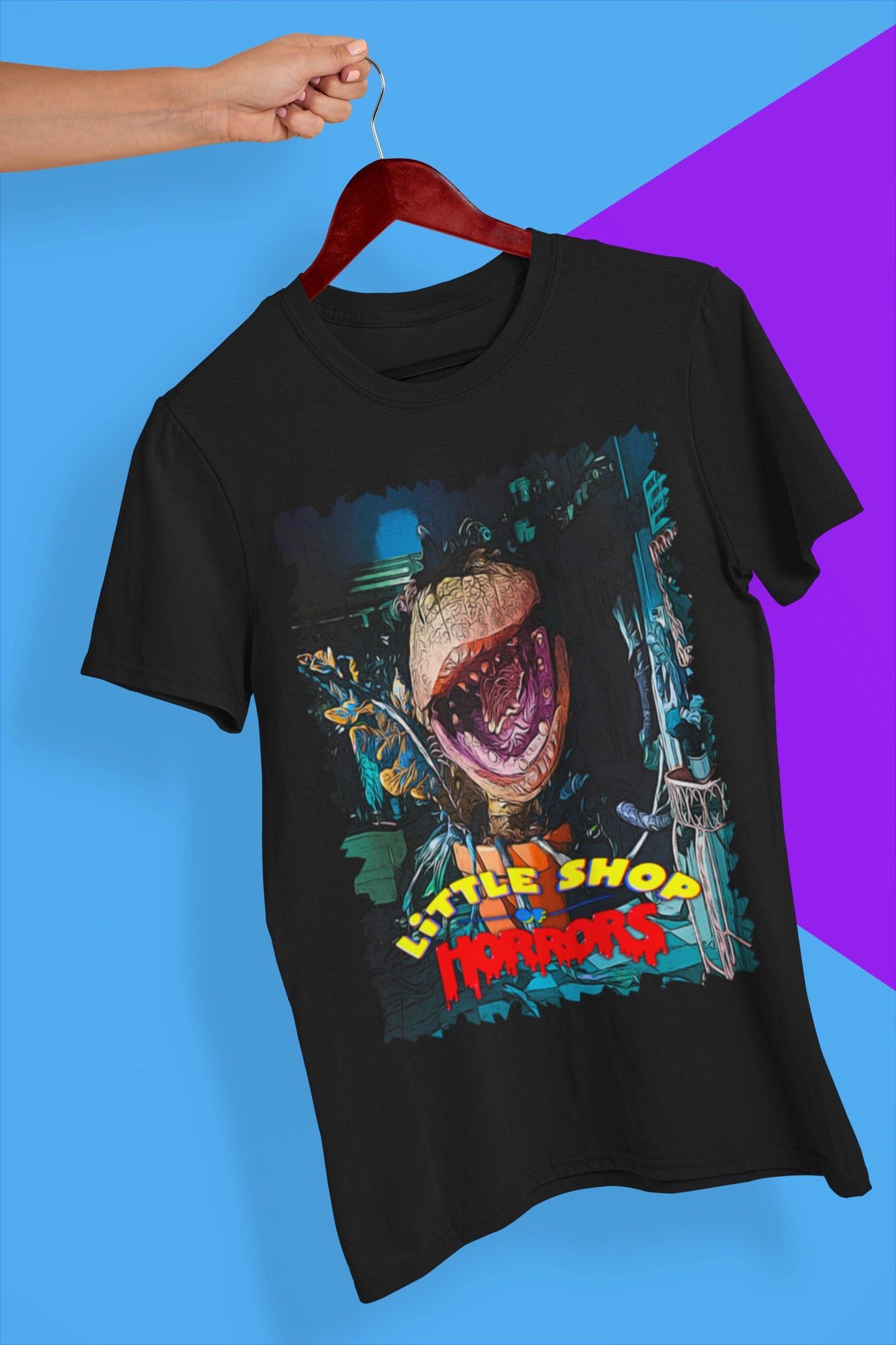 Retro Fan Art Little Shop Of Horrors Halloween Unisex T-Shirt