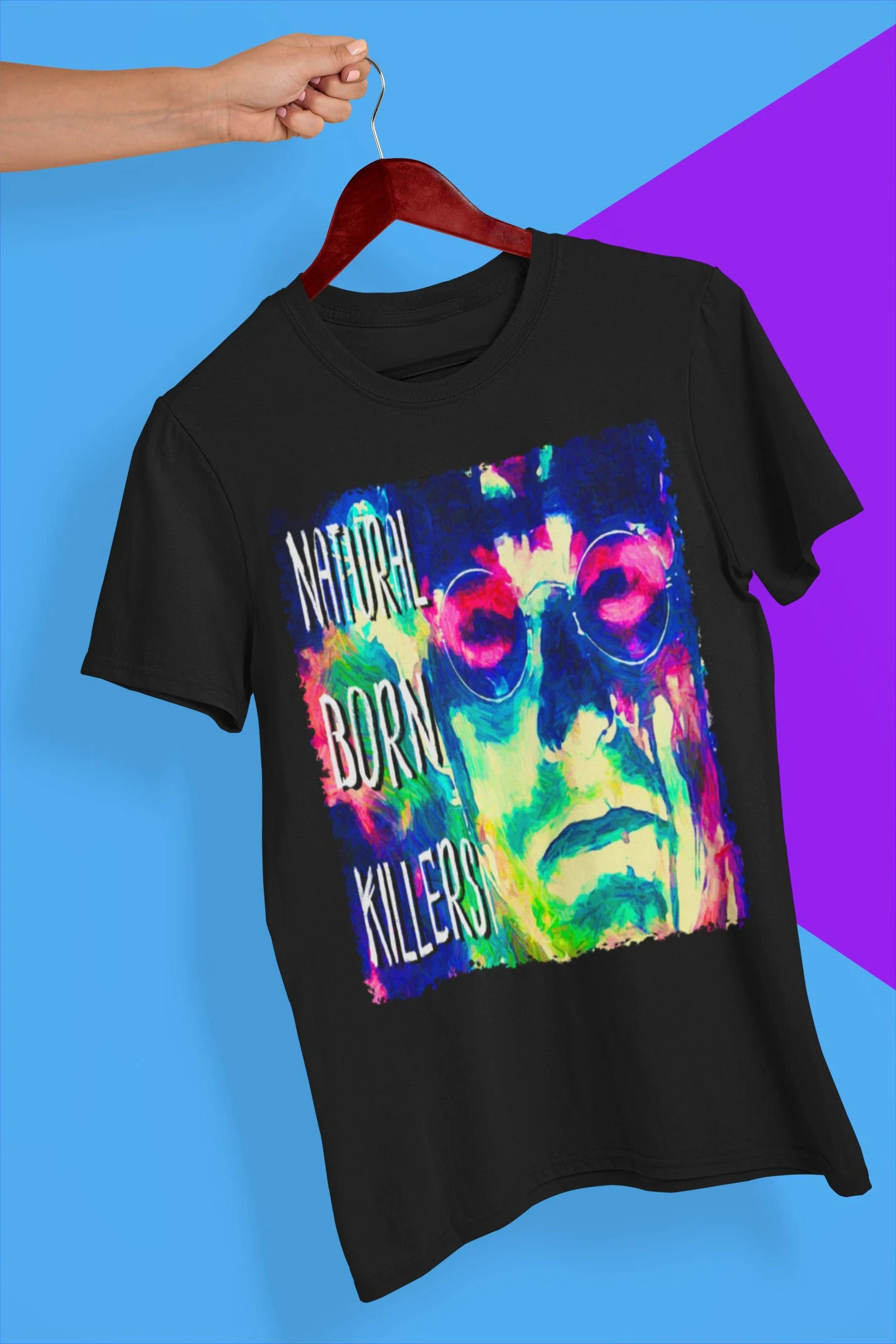 Retro Natural Born Killers Halloween Unisex T-Shirt