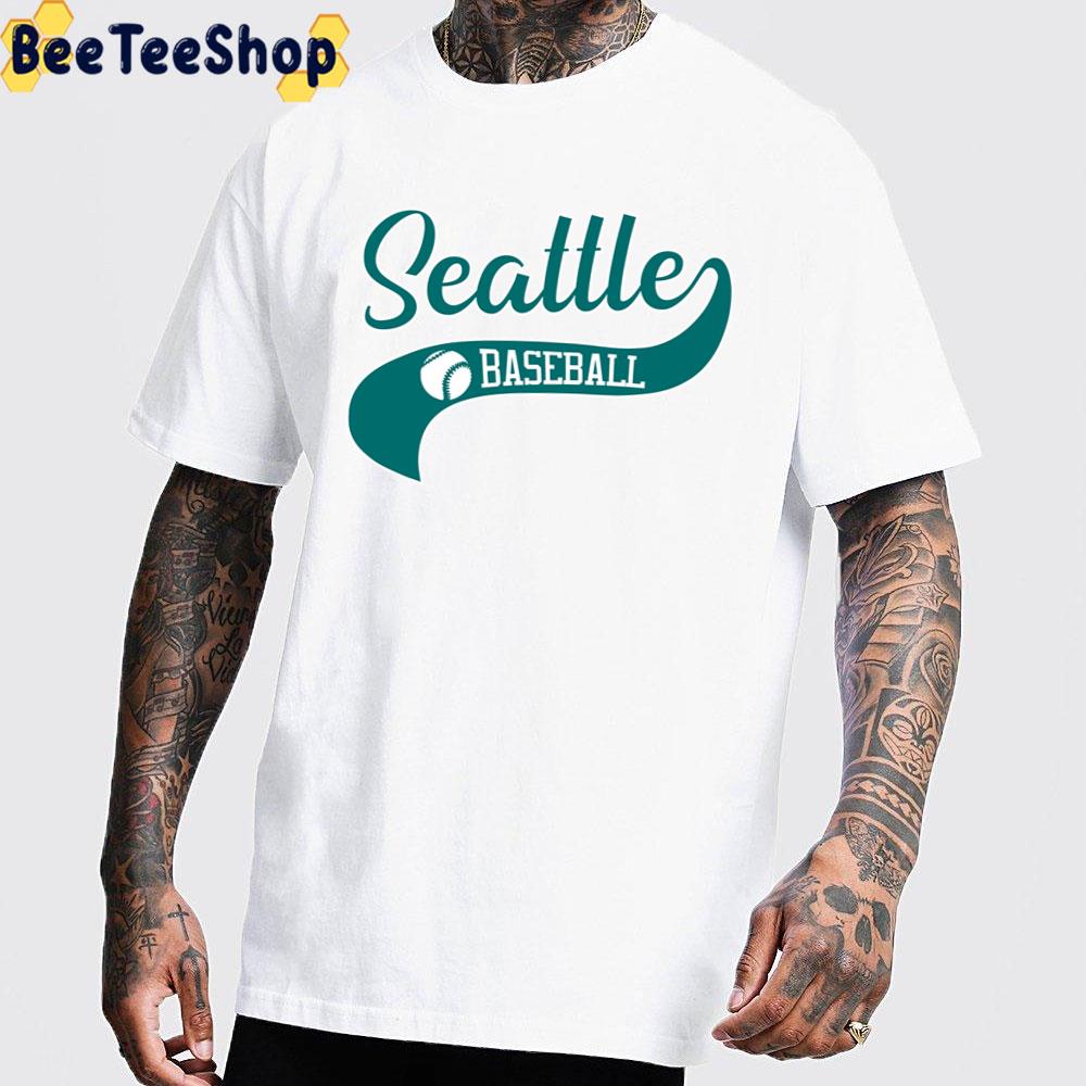 Retro Seattle Baseball Vintage Swoosh Unisex T-Shirt