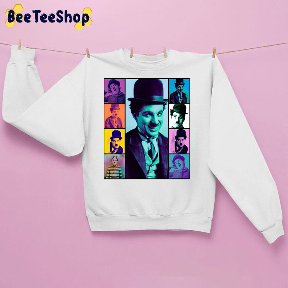 Retro Style Charlie Chaplin Unisex Sweatshirt