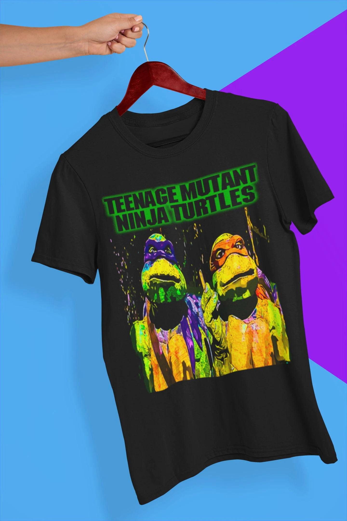 Retro Teenage Mutant Ninja Turtles Movie Halloween Unisex T-Shirt