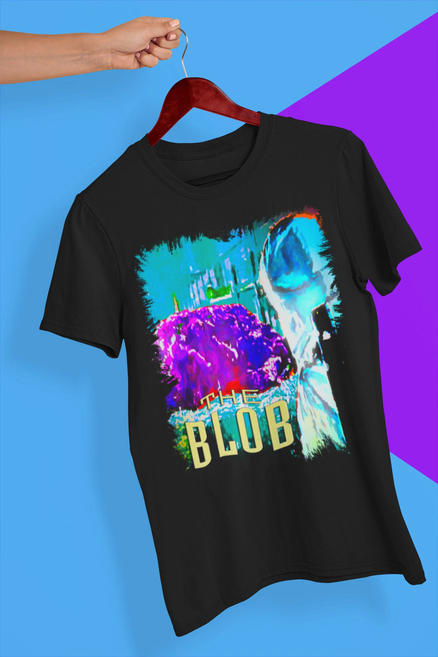 Retro The Blob Halloween Unisex T-Shirt